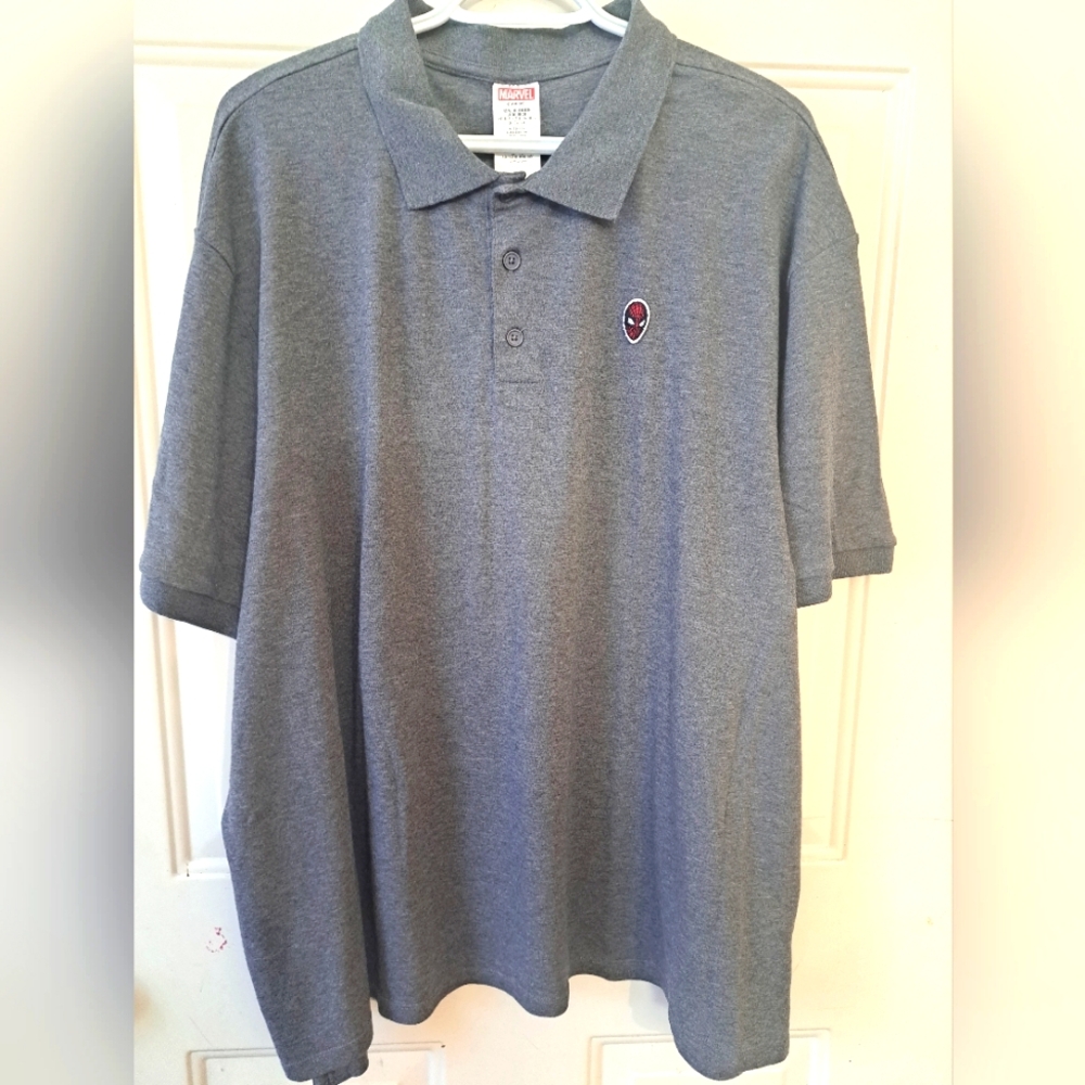 Disney Parks Marvel Spider-Man Polo Shirt 3xl.